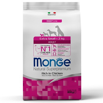 Monge Daily Adult Extra Small корм для взрослых собак миниатюрных пород